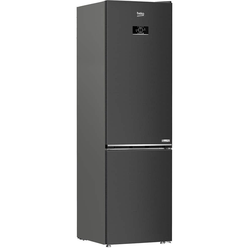 Combina frigorifica BEKO B3RCNA404HXBR1, No Frost, 355 l, H 203.5 cm, Clasa E, dark inox
