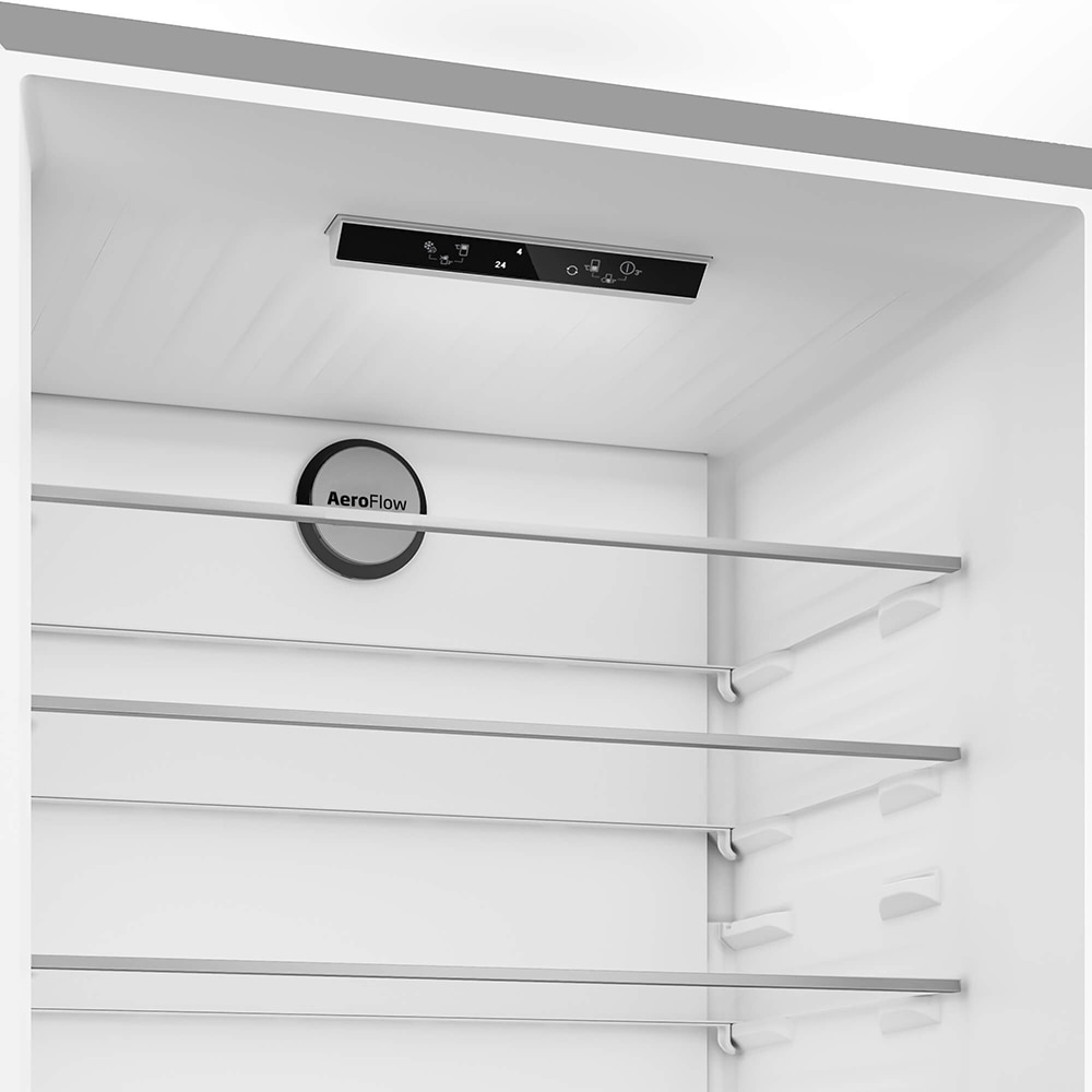 Combina frigorifica BEKO B3RCNE594HXB, No Frost, 551 l, H 187 cm, Clasa E, argintiu