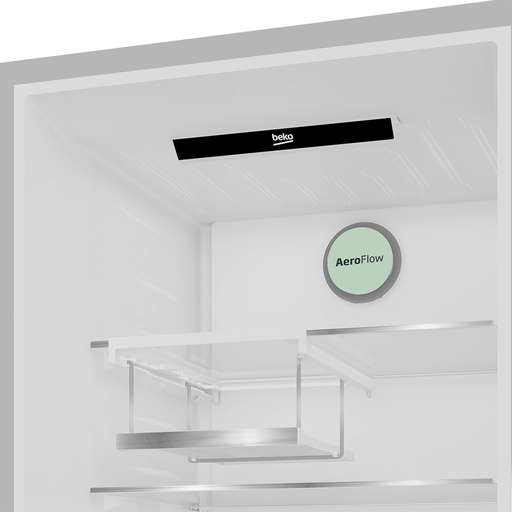 Combina frigorifica BEKO B5RCNA365ZXBR, No Frost, 316 l, H 186.5 cm, Clasa D, dark inox