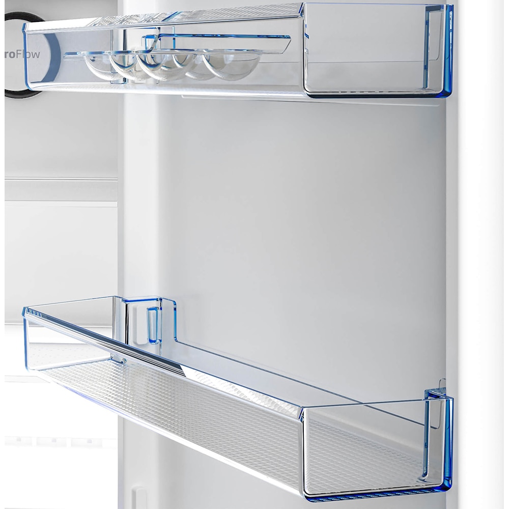 Combina frigorifica BEKO B5RCNA406DHXB1, No Frost, 355 l, H 203 cm, Clasa C, Dozator apa, inox