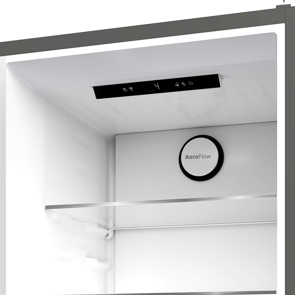 Combina frigorifica BEKO B5RCNA406HXBR, No Frost, 355 l, H 203.5 cm, Clasa C, dark inox