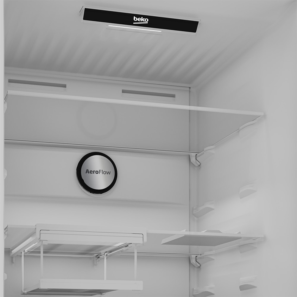 Combina frigorifica BEKO B5RCNE535ZXB, No Frost, 475 l, H 187 cm, Clasa D, inox