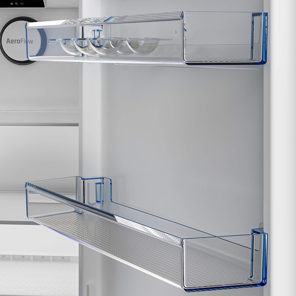 Combina frigorifica BEKO B7RCNA407HXBR1, No Frost, 355 l, H 204 cm, Clasa B, dark inox