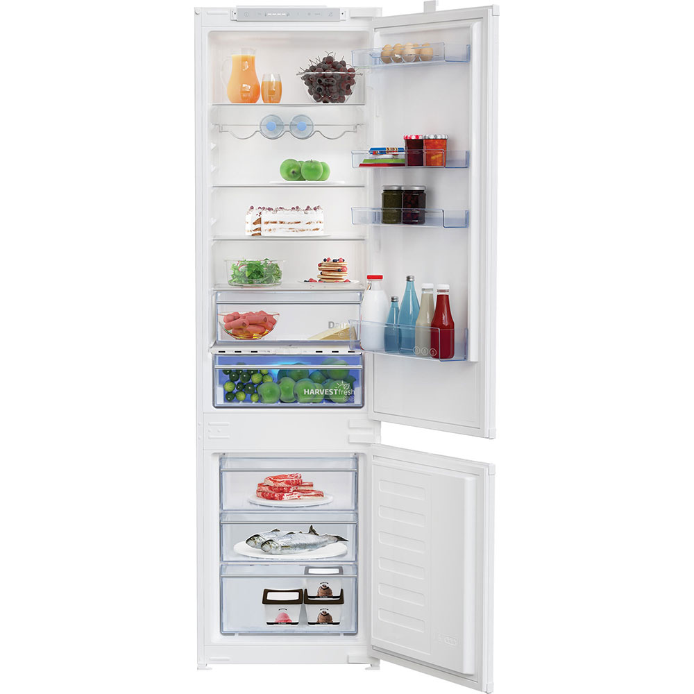 Combina frigorifica incorporabila BEKO BCSA306E4ZSN, 298 l, H 193.5 cm, Clasa E