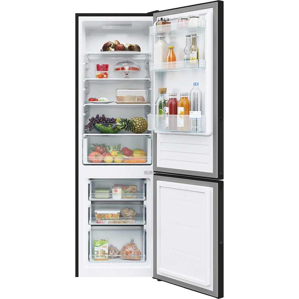 Combina frigorifica CANDY CCT3L517EB, Low Frost, 260 l, H 176 cm, Clasa E, negru