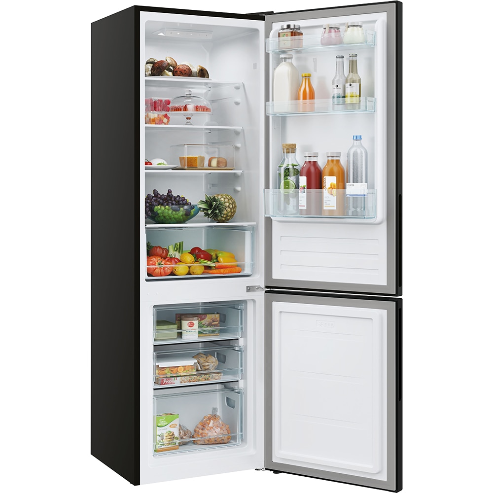 Combina frigorifica CANDY CCT3L517EB, Low Frost, 260 l, H 176 cm, Clasa E, negru
