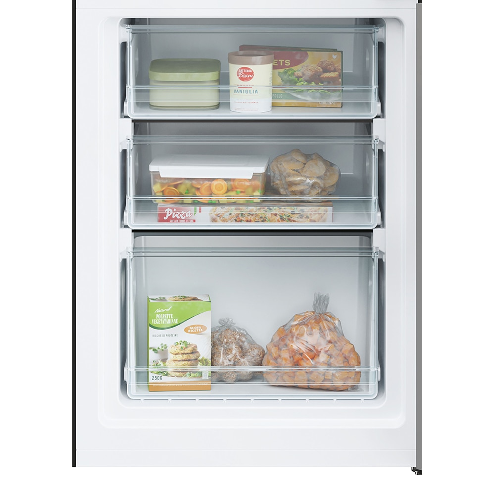 Combina frigorifica CANDY CCT3L517EB, Low Frost, 260 l, H 176 cm, Clasa E, negru