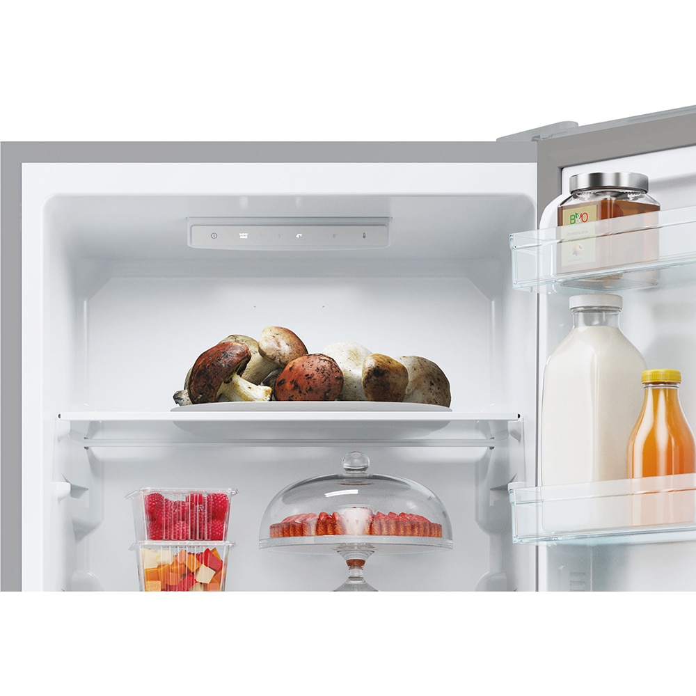 Combina frigorifica CANDY CCT3L517ES, Low Frost, 260 l, H 176 cm, Clasa E, argintiu