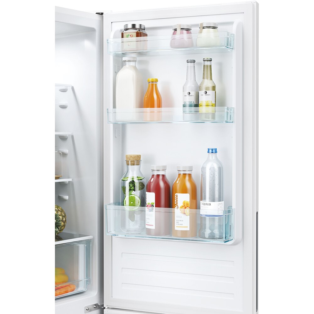 Combina frigorifica CANDY CCT3L517EW, Low Frost, 260 l, H 176 cm, Clasa E, alb