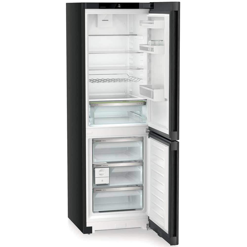 Combina frigorifica LIEBHERR CNbdb 5223 Plus, Duo Cooling, 330 l, H 185.5 cm, Clasa B, negru