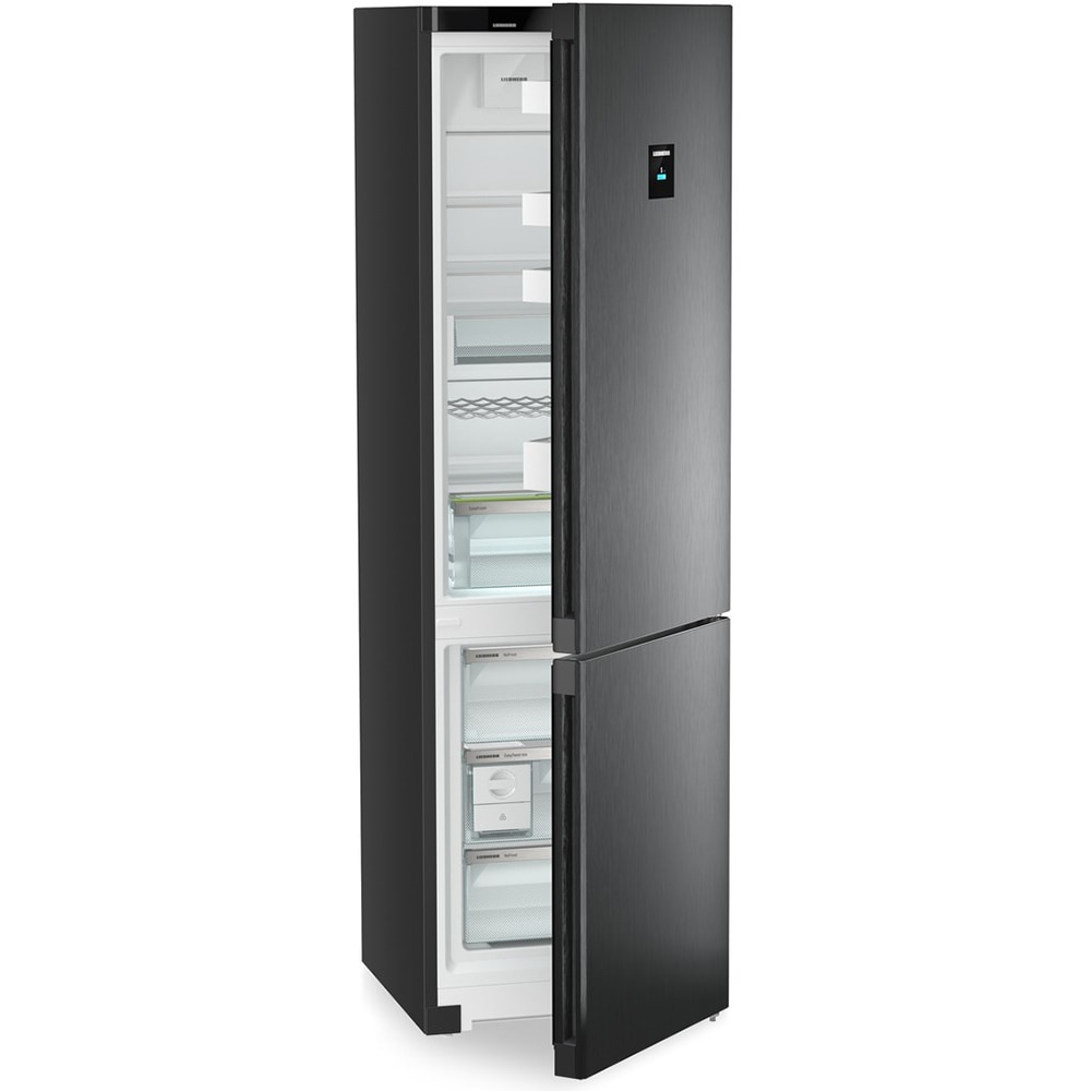 Combina frigorifica LIEBHERR CNbdc 573i Plus, Duo Cooling, 371 l, H 201.5 cm, Clasa C, negru
