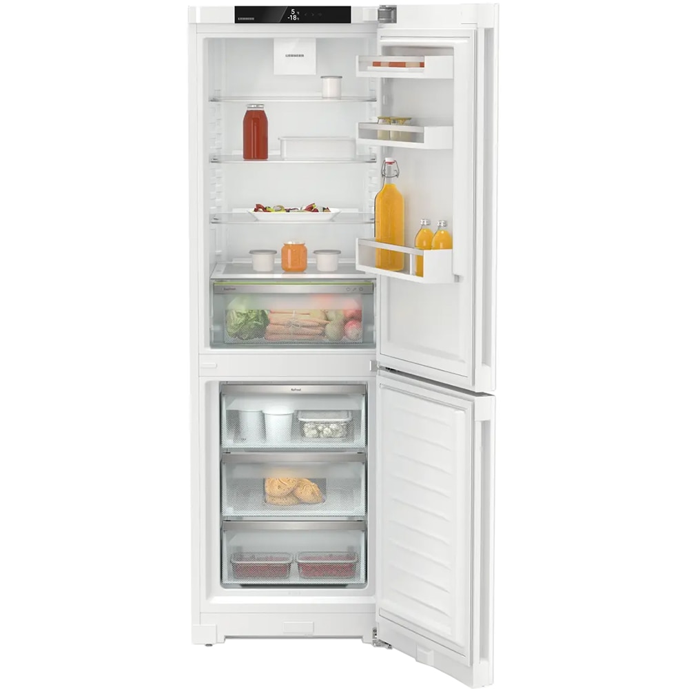 Combina frigorifica LIEBHERR CNc 5203 Pure, Duo Cooling, 330 l, H 185.5 cm, Clasa C, alb
