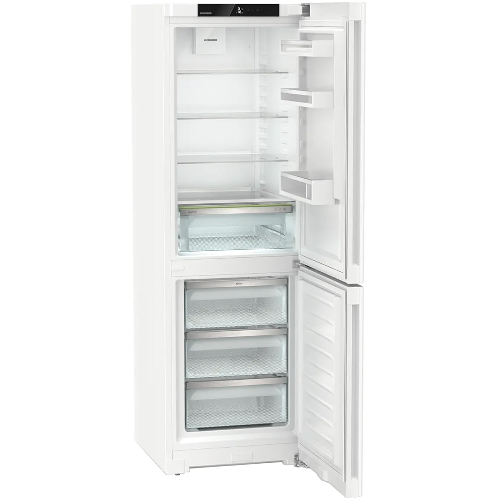 Combina frigorifica LIEBHERR CNc 5203 Pure, Duo Cooling, 330 l, H 185.5 cm, Clasa C, alb