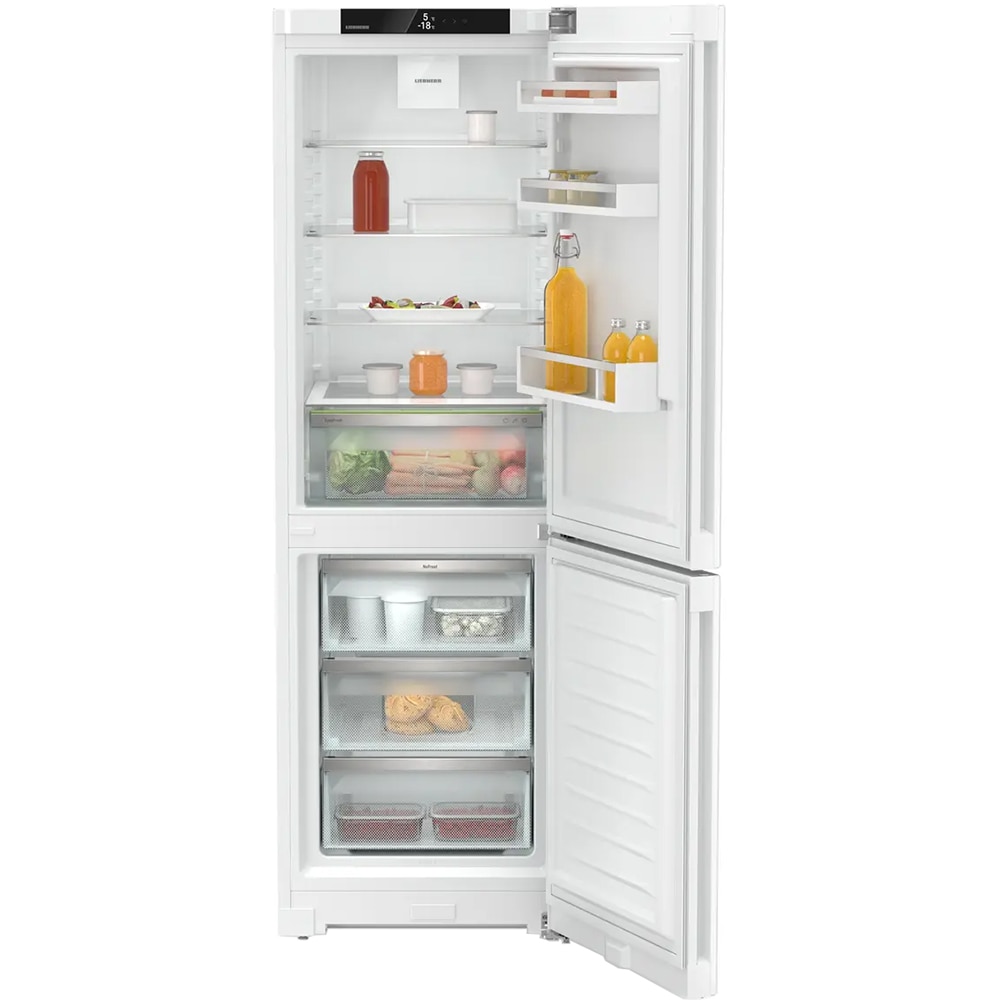 Combina frigorifica LIEBHERR CNd 5203 Pure, Duo Cooling, 330 l, H 185.5 cm, Clasa D, alb