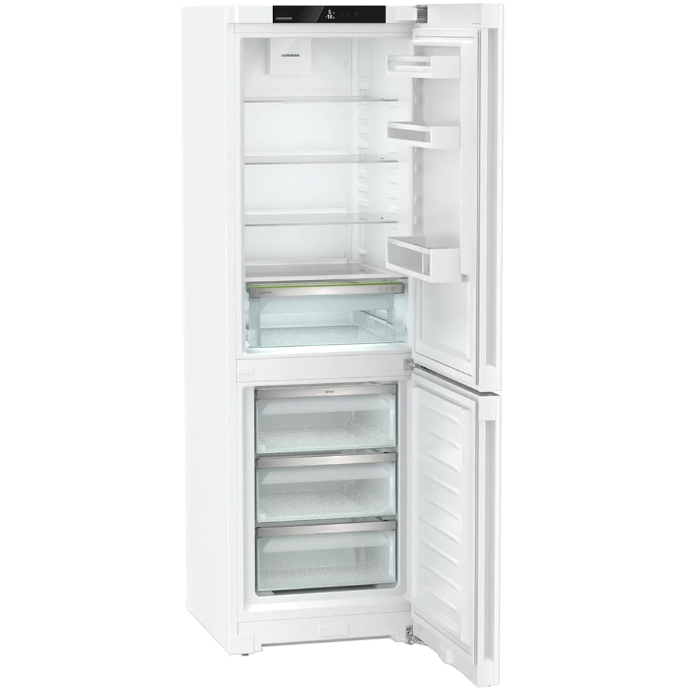 Combina frigorifica LIEBHERR CNd 5203 Pure, Duo Cooling, 330 l, H 185.5 cm, Clasa D, alb