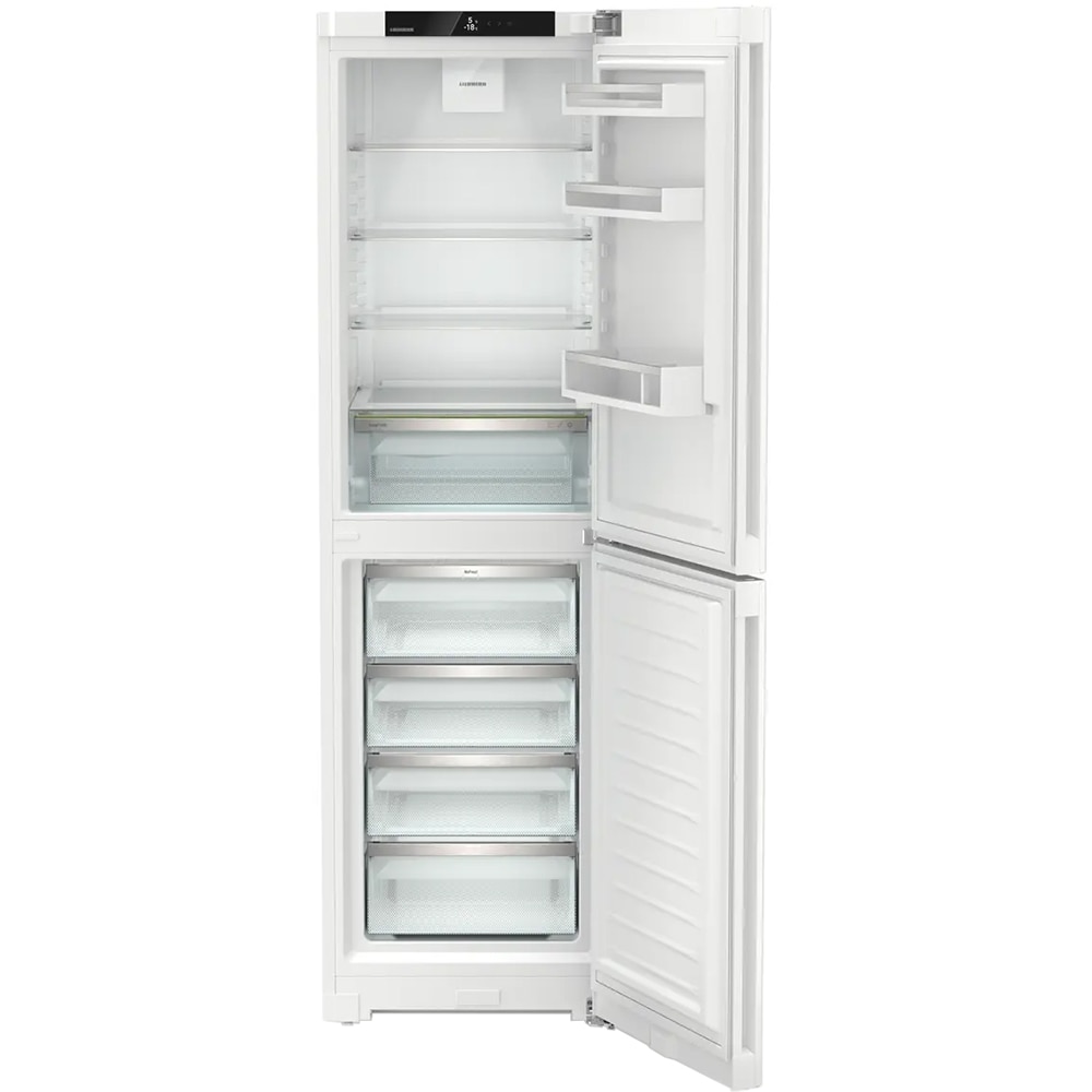 Combina frigorifica LIEBHERR CNd 5704 Pure, Duo Cooling, 359 l, H 201.5 cm, Clasa D, alb