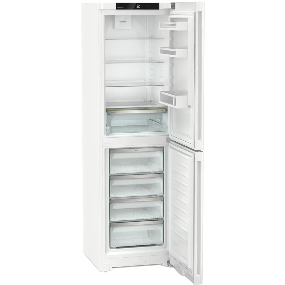 Combina frigorifica LIEBHERR CNd 5704 Pure, Duo Cooling, 359 l, H 201.5 cm, Clasa D, alb