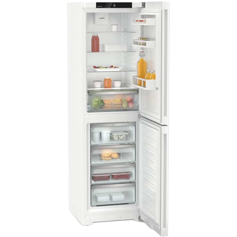 Combina frigorifica LIEBHERR CNd 5704 Pure, Duo Cooling, 359 l, H 201.5 cm, Clasa D, alb