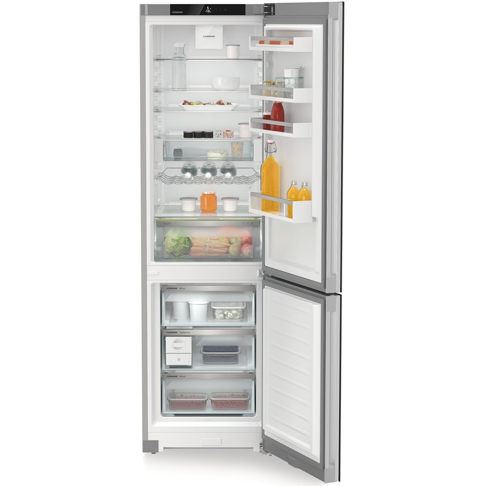 Combina frigorifica LIEBHERR CNgbc 5723 Plus, Duo Cooling, 371 l, H 201.5 cm, Clasa C, negru