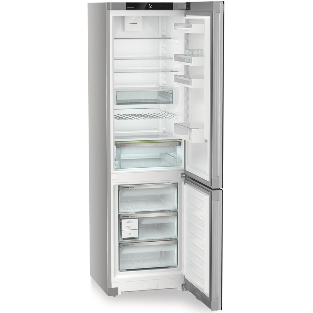 Combina frigorifica LIEBHERR CNgbc 5723 Plus, Duo Cooling, 371 l, H 201.5 cm, Clasa C, negru