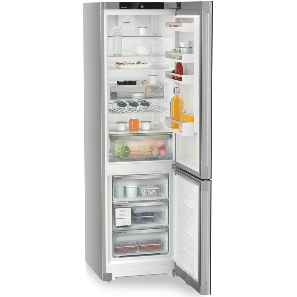 Combina frigorifica LIEBHERR CNgbc 5723 Plus, Duo Cooling, 371 l, H 201.5 cm, Clasa C, negru