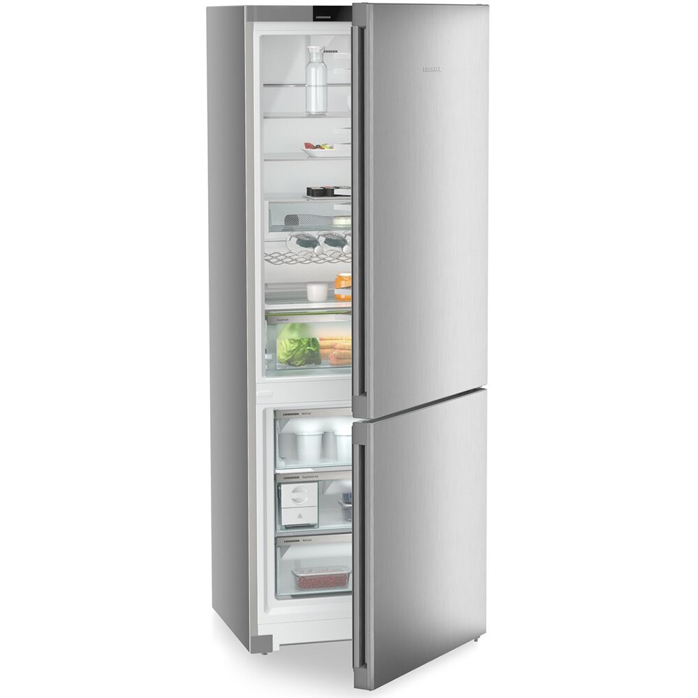 Combina frigorifica LIEBHERR CNsfd 7723 Plus, Duo Cooling, 486 l, H 201.5 cm, Clasa D, argintiu