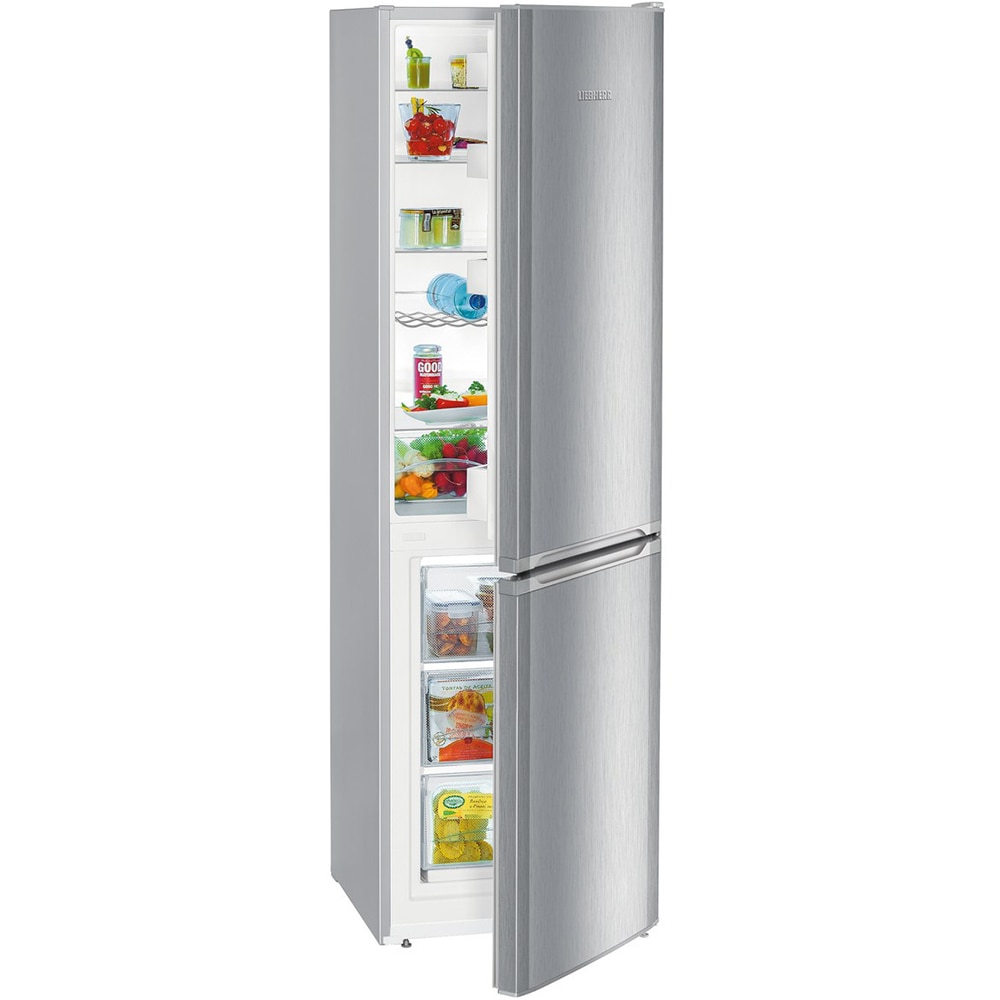 Combina frigorifica LIEBHERR CUele331-26, SmartFrost, 296 l, H 181 cm, Clasa E, argintiu
