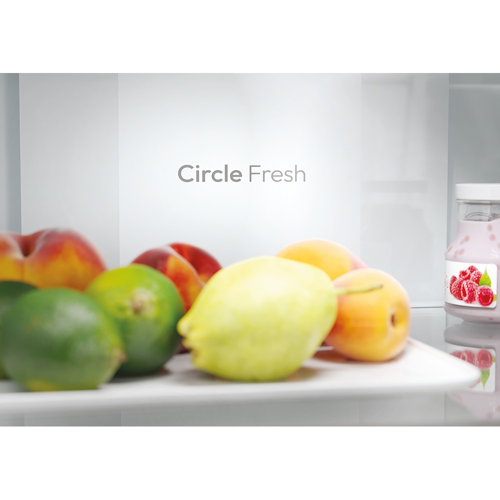 Combina frigorifica CANDY ECN2CQTEB206, Total No Frost, 409 l, H 205 cm, Clasa E, negru