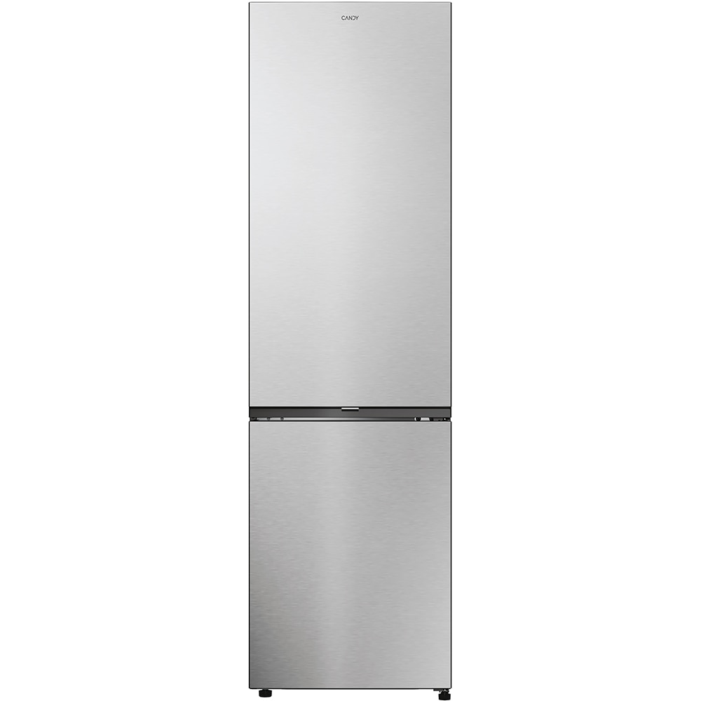 Combina frigorifica CANDY ECN2CQTEX206, Total No Frost, 409 l, H 205 cm, Clasa E, inox