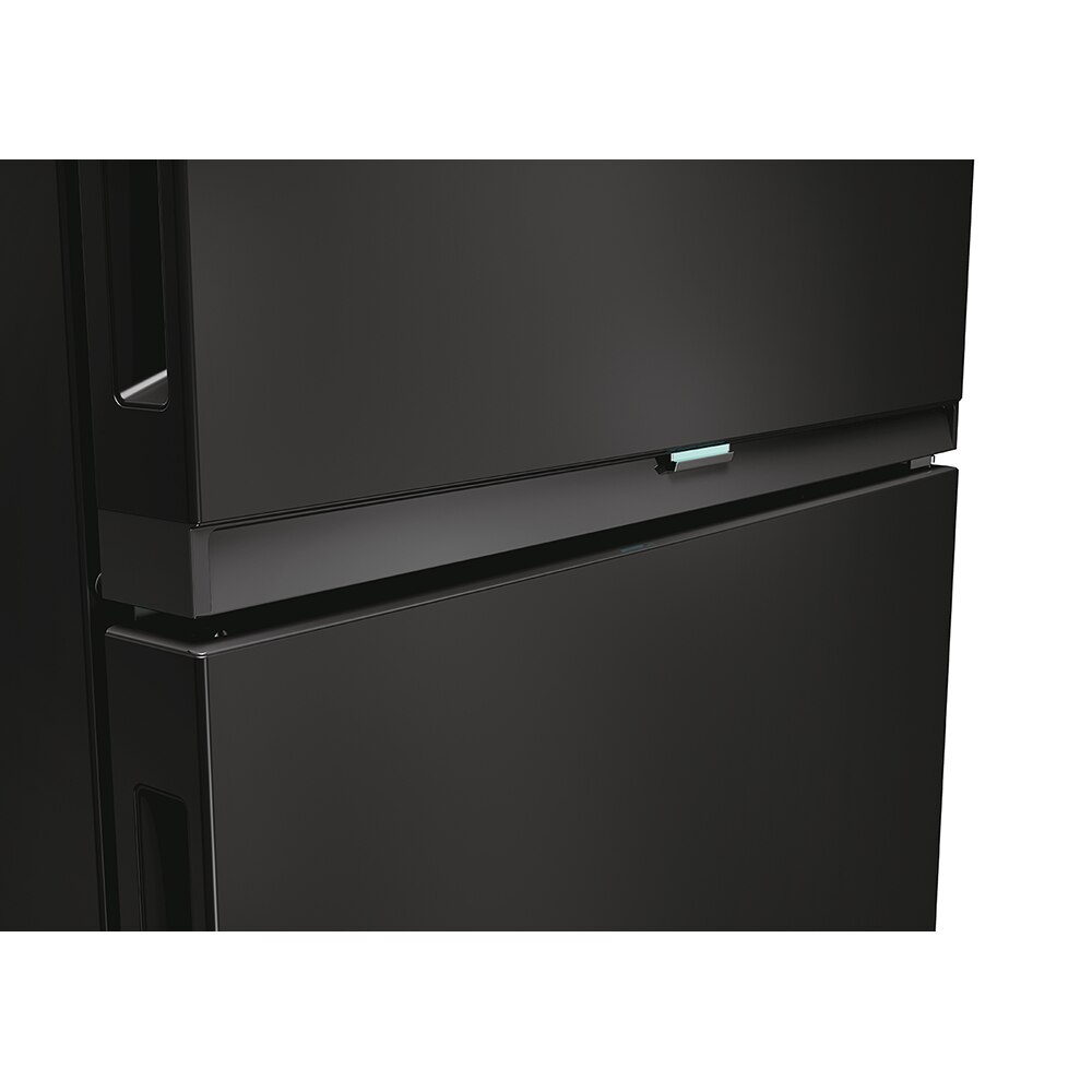 Combina frigorifica CANDY ECN4CQTEB186, Total No Frost, 355 l, H 185 cm, Clasa E, Wi-Fi, negru