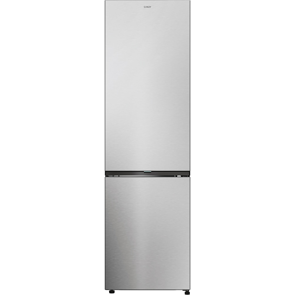 Combina frigorifica CANDY ECN4CQTEX206, Total No Frost, 409 l, H 205 cm, Clasa E, Wi-Fi, inox