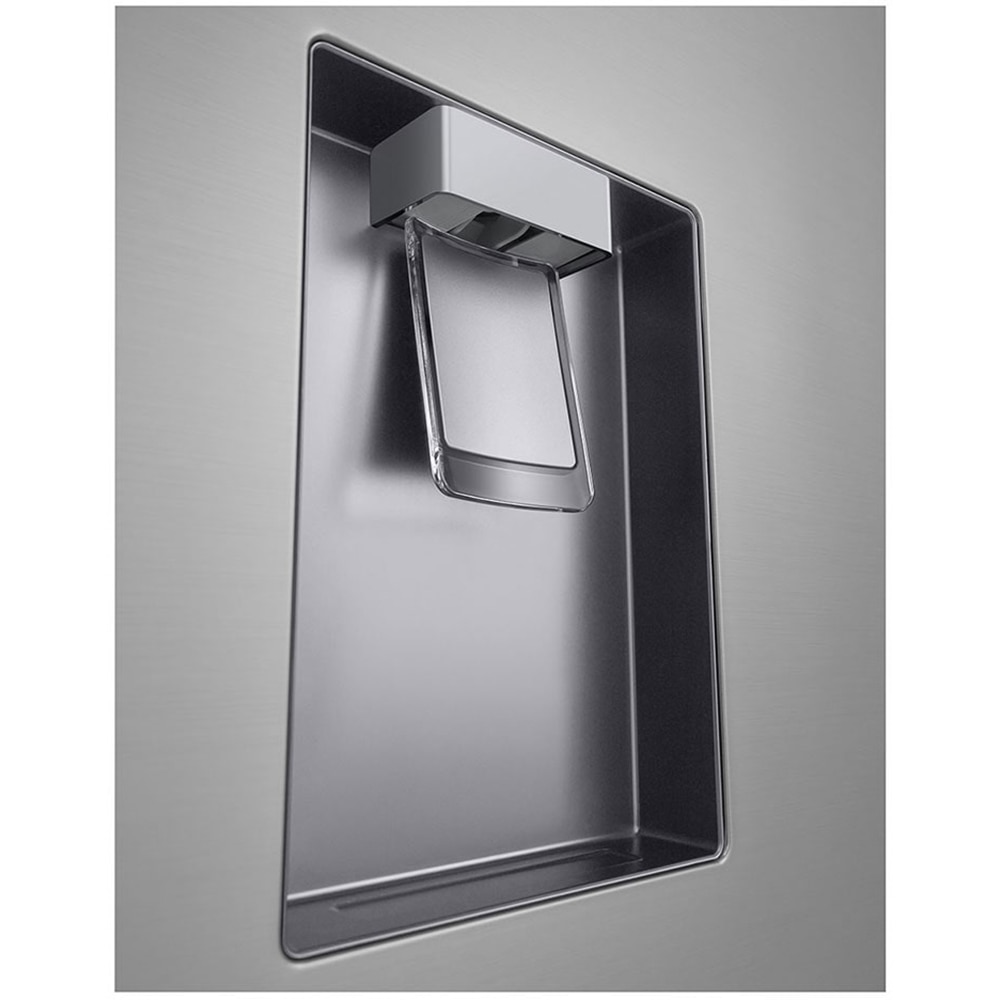 Combina frigorifica LG GBF3202DPY, No Frost, 386 l, H 203 cm, Clasa D, Dozator apa, argintiu