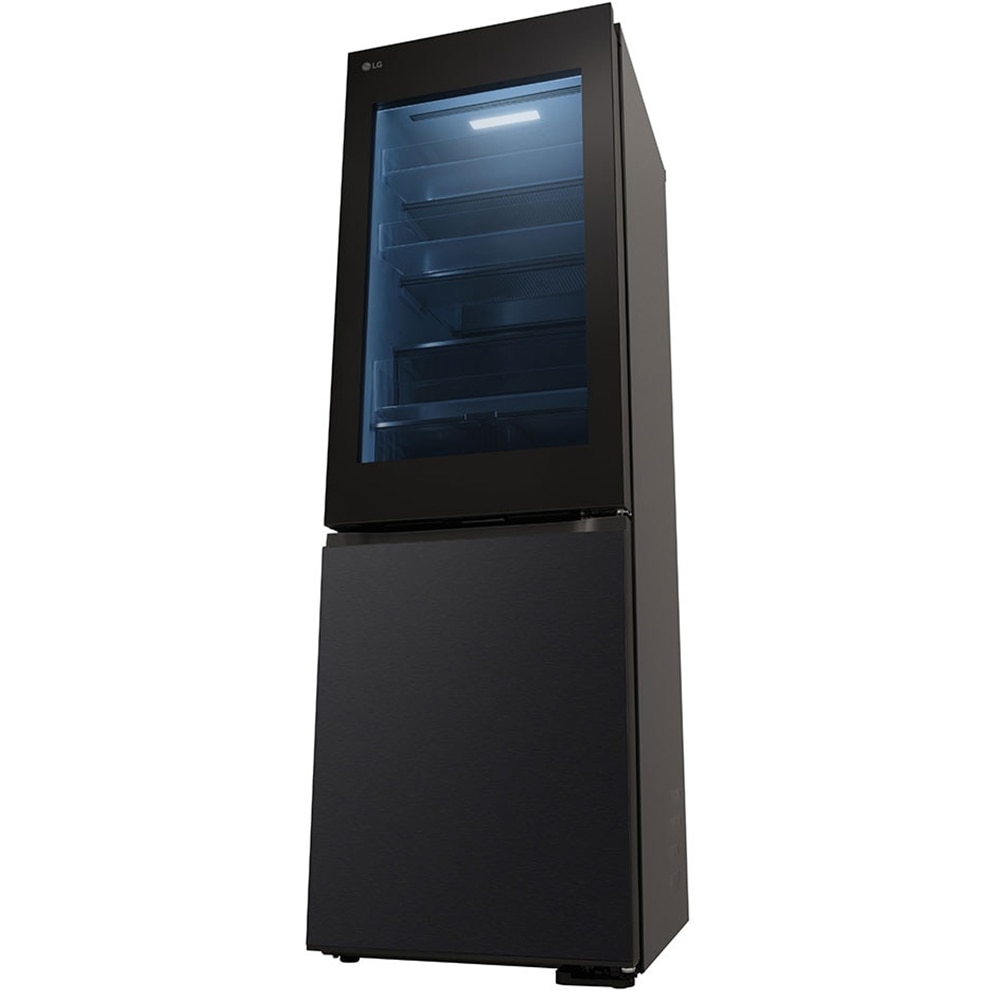 Combina frigorifica LG GBG5160CEV, No Frost, InstaView, 349 l, H 186 cm, Clasa C, Wi-Fi, negru