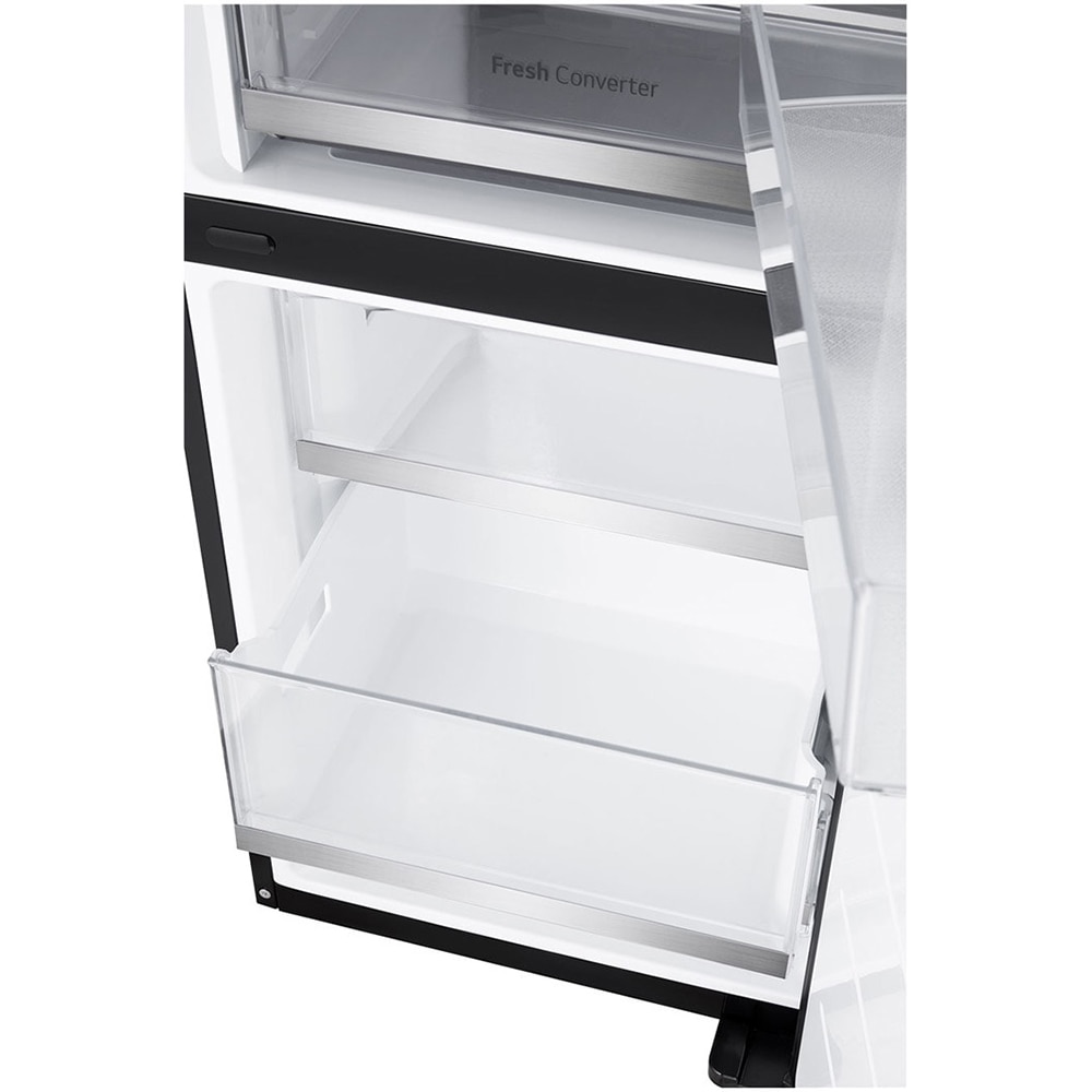 Combina frigorifica LG GBG7190CEV, No Frost, MoodUP, 349 l, H 186 cm, Clasa C, Wi-Fi, negru