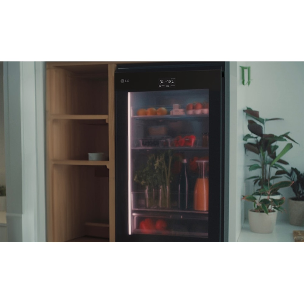 Combina frigorifica LG GBG719MDNN, No Frost, MoodUP, 352 l, H 187 cm, Clasa D, Wi-Fi, multicolor