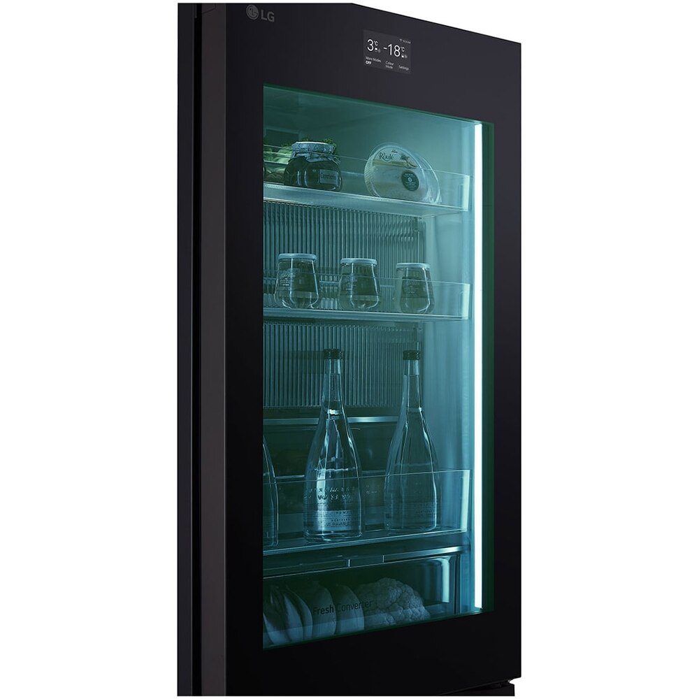 Combina frigorifica LG GBG719MDNN, No Frost, MoodUP, 352 l, H 187 cm, Clasa D, Wi-Fi, multicolor