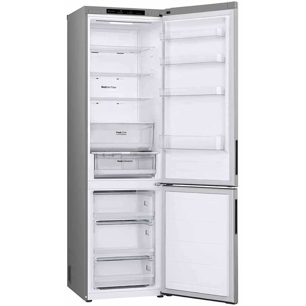 Combina frigorifica LG GBV22NCCPY, No Frost, 387 l, H 203 cm, Clasa C, argintiu