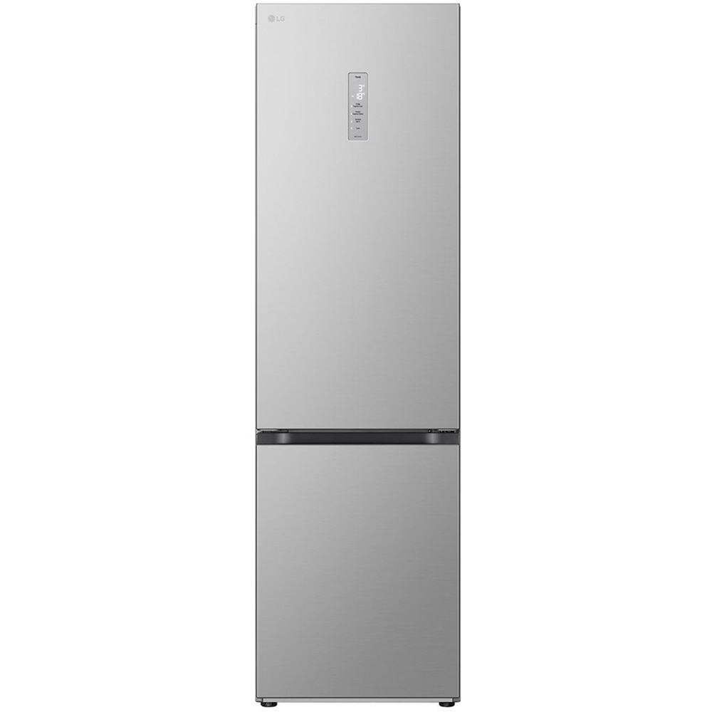 Combina frigorifica LG GBV7270EPY, No Frost, 387 l, H 203 cm, Clasa E, ThinQ, argintiu