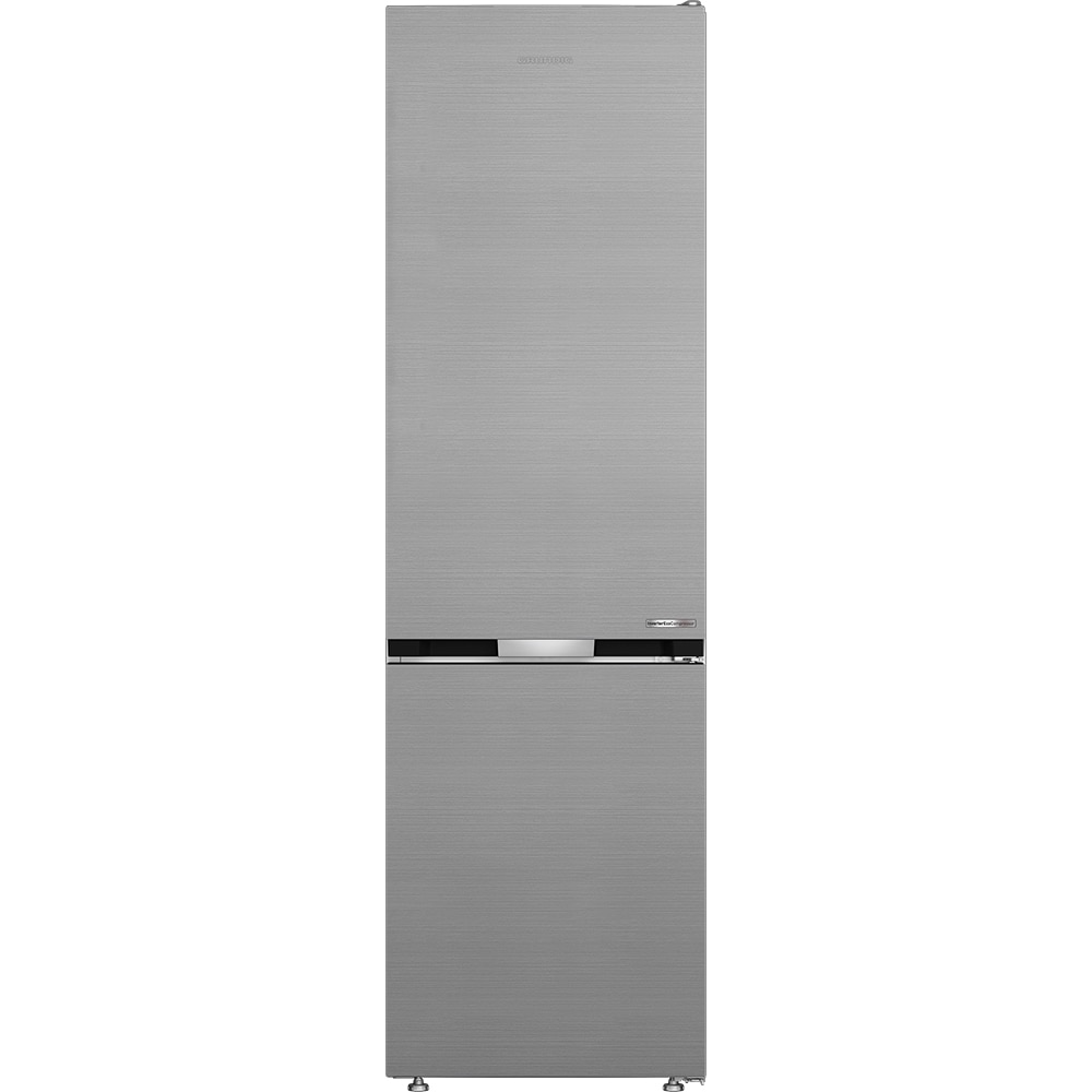Combina frigorifica GRUNDIG GKPN 36960 X, Duo-Cooling No Frost, 355 l, H 203 cm, Clasa A, inox