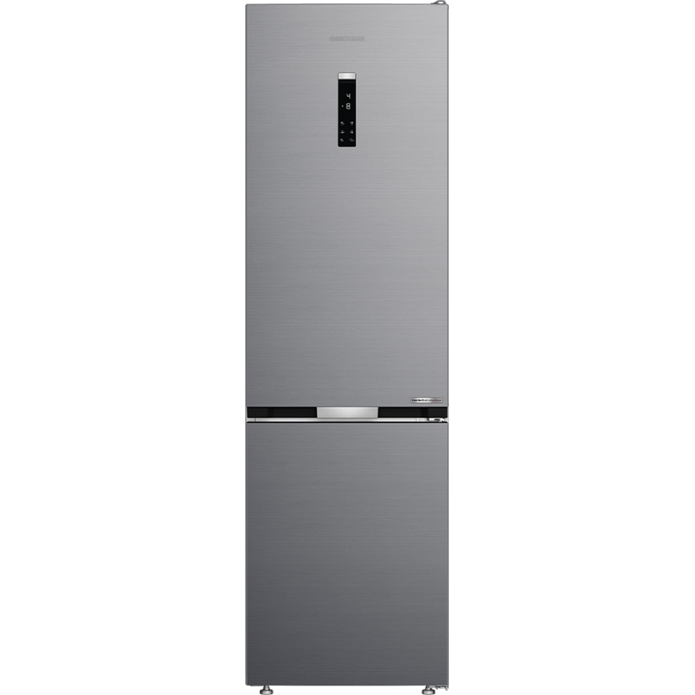 Combina frigorifica GRUNDIG GKPN 66930 LXP, No Frost Duo Cooling, 355 l, H 203.5 cm, Clasa D, inox