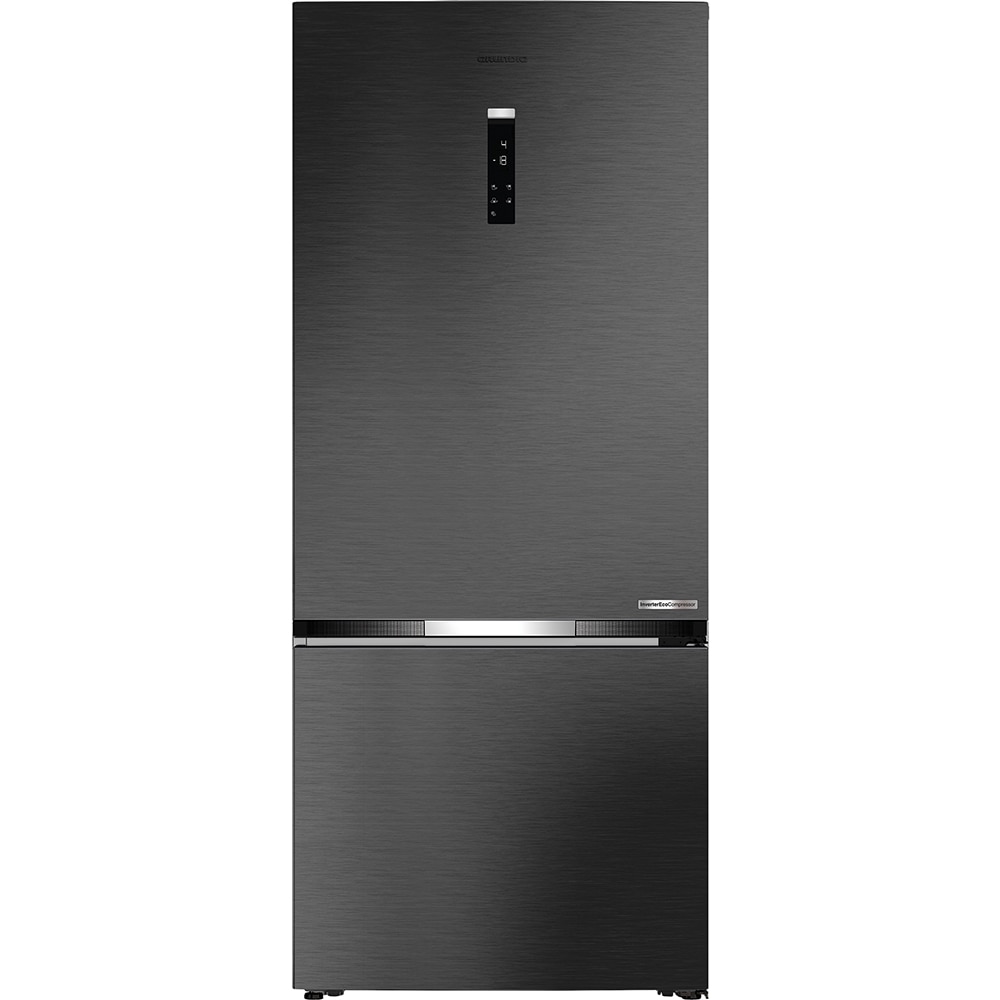 Combina frigorifica GRUNDIG GKPN 67830 FXRW, No Frost Duo Cooling, 551 l, H 187 cm, Clasa D, dark inox