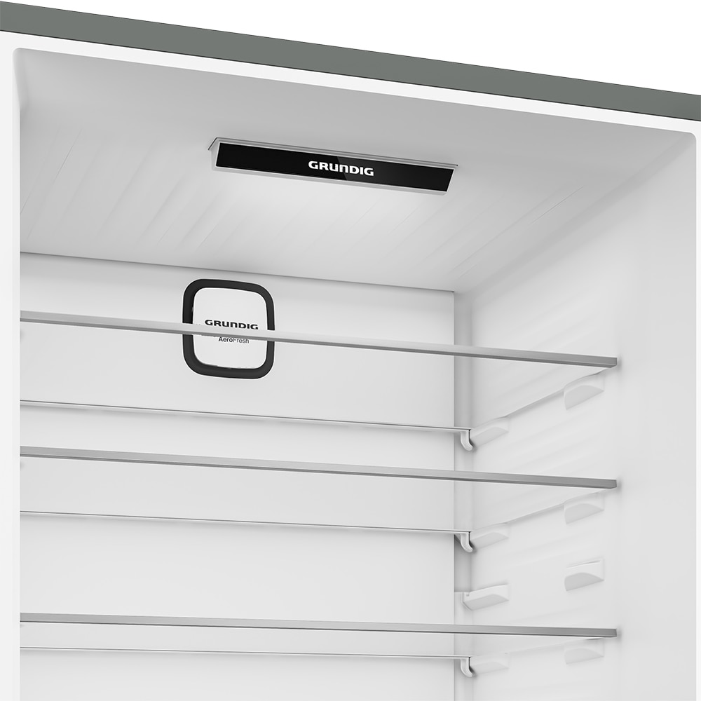 Combina frigorifica GRUNDIG GKPN 67830 FXRW, No Frost Duo Cooling, 551 l, H 187 cm, Clasa D, dark inox