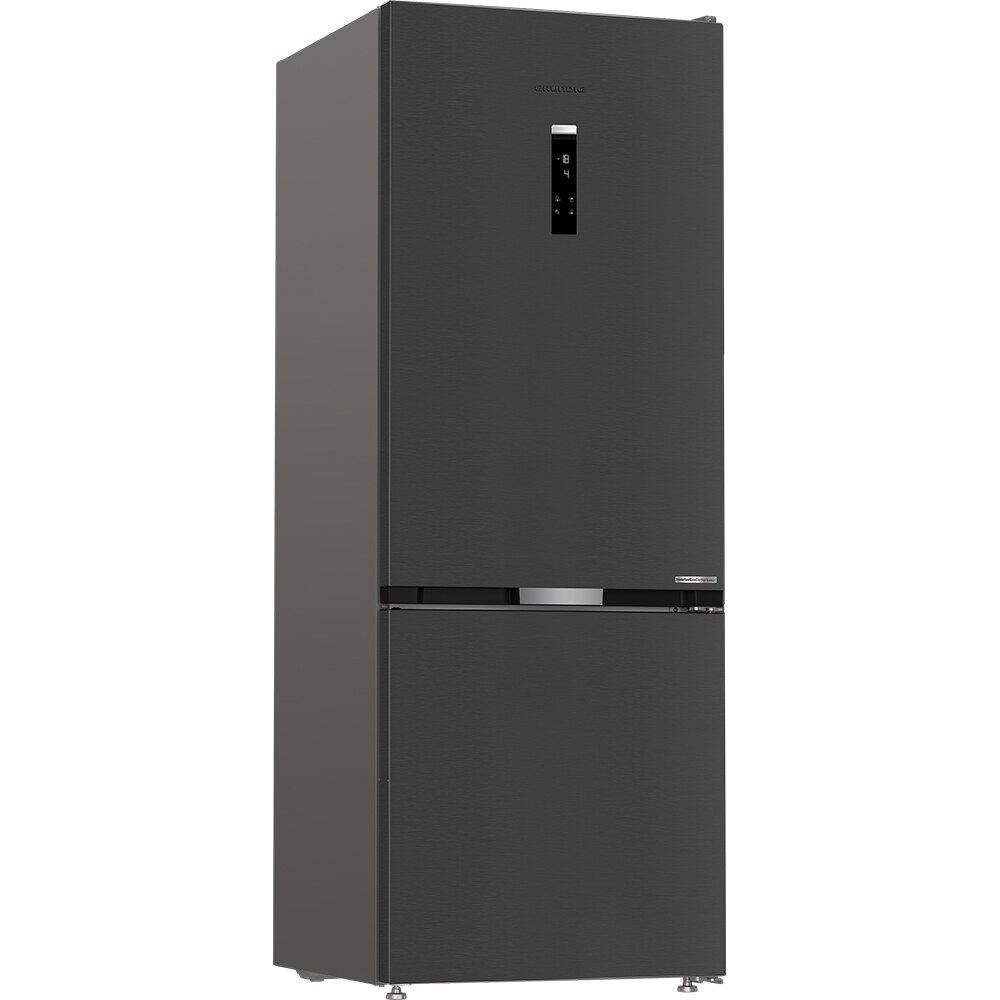 Combina frigorifica GRUNDIG GKPN6793XD, No Frost, 490 l, H 192 cm, Clasa D, dark inox