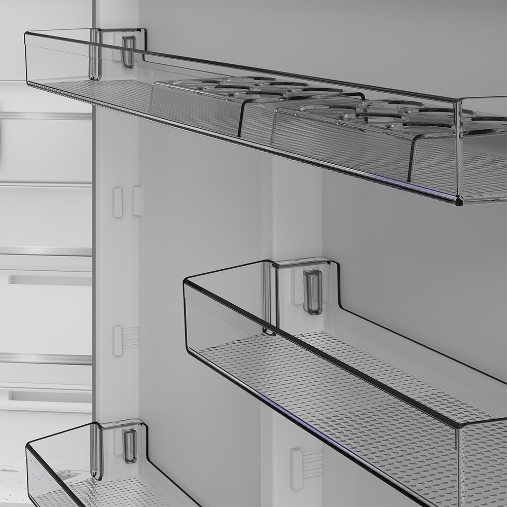 Combina frigorifica GRUNDIG GKPN6893FXD, No Frost, 615 l, H 193 cm, Clasa D, dark inox