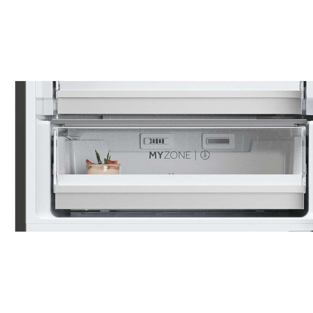 Combina frigorifica HAIER HTW5620DNPT, No Frost, 414 l, H 205 cm, Clasa D, Wi-Fi, negru