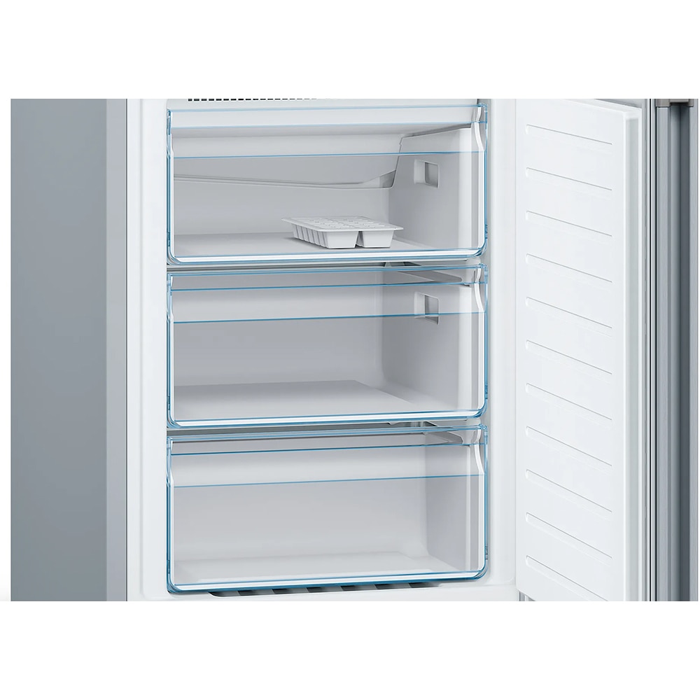 Combina frigorifica BOSCH KGN36VLED, No Frost, 326 l, H 186 cm, Clasa E, inox
