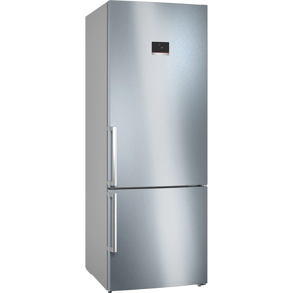 Combina frigorifica BOSCH KGN56XIDR, No Frost, 508 l, H 193 cm, Clasa D, inox antiamprenta
