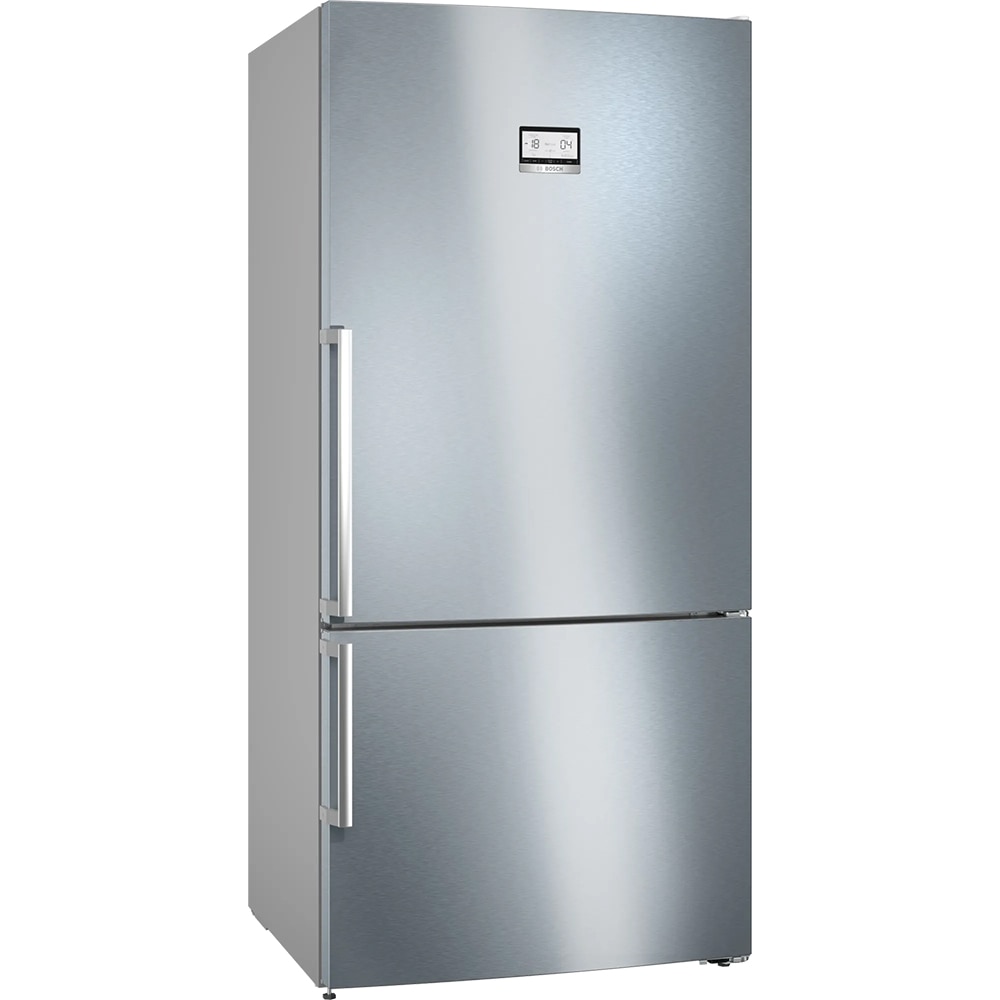 Combina frigorifica BOSCH KGN86AIDR, No Frost, 631 l, H 186 cm, Clasa D, inox antiamprenta