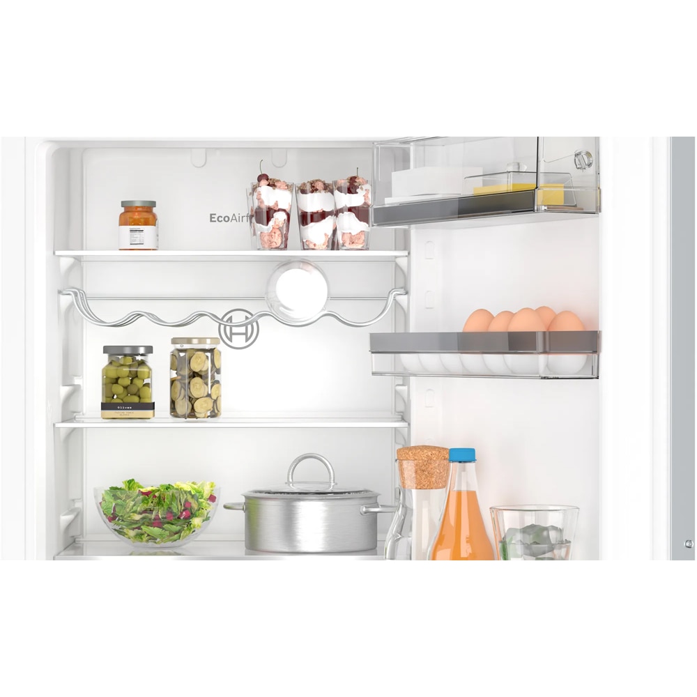 Combina frigorifica incorporabila BOSCH KIN86ADD0, EcoAirflow, 260 l, H 177 cm, Clasa D