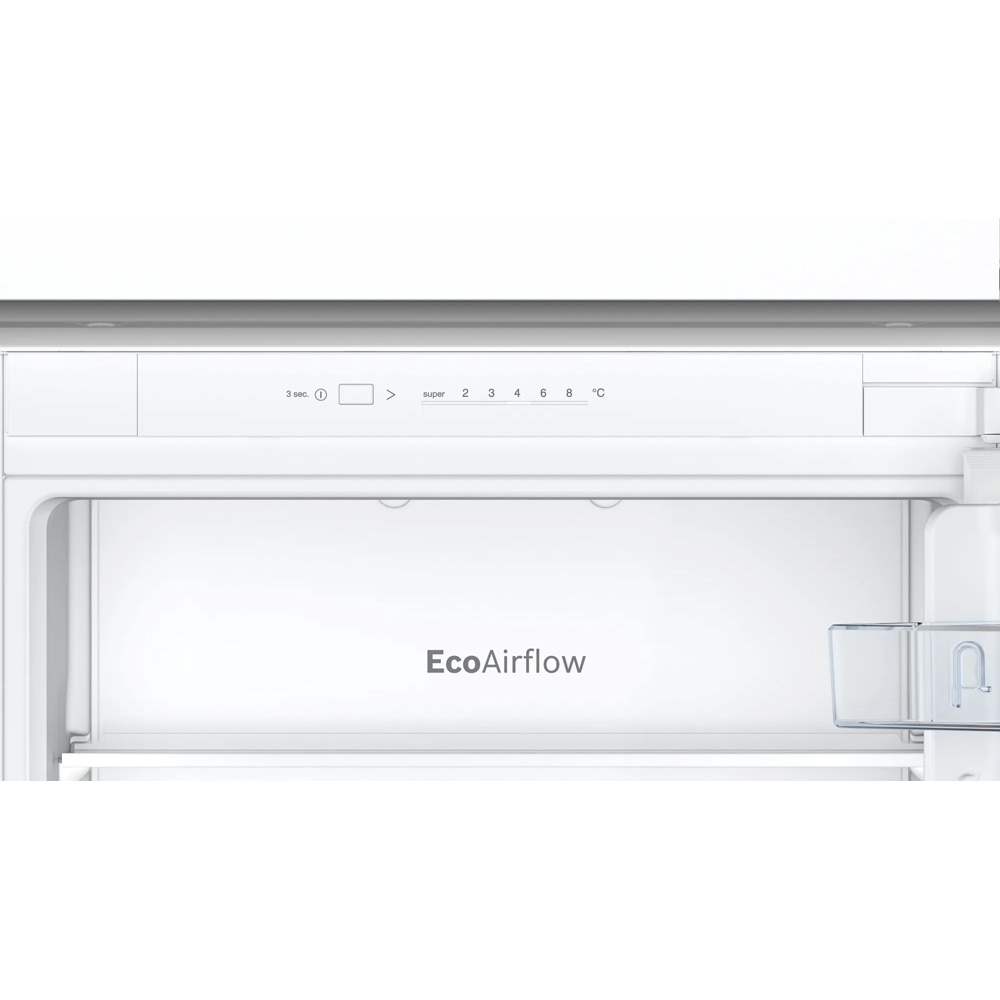 Combina frigorifica incorporabila BOSCH KIV86NSE0, Low Frost, 267 l, H 177 cm, Clasa E
